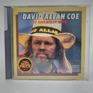 David Allan Coe 17 Greatest Hits Audio CD (1985)